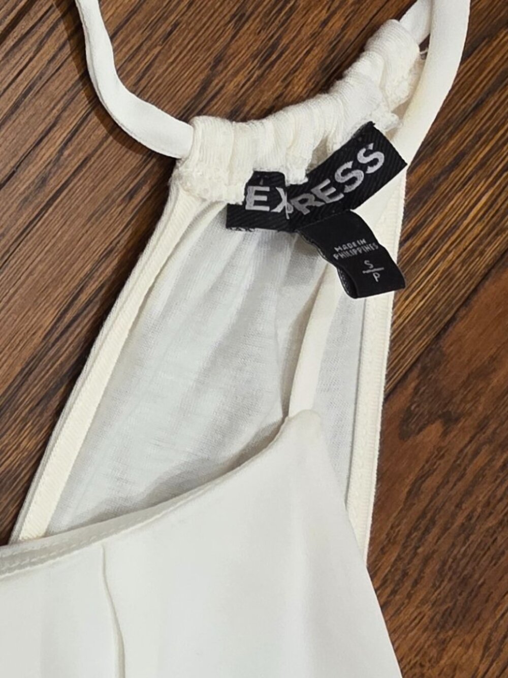 Express cream tank top - Picture 2 of 4